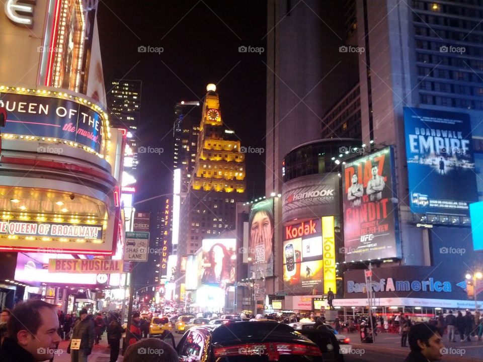 Times Square Bustle