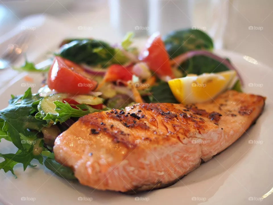 Grilled Salmon 