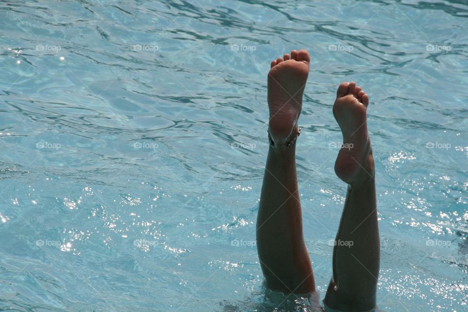 Refreshment in the pool