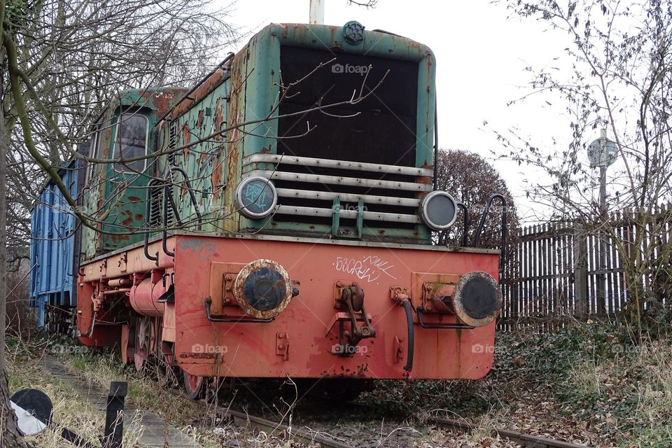 Alter Zug in Bonn Beuel