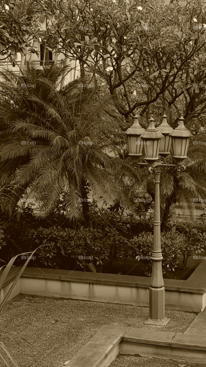 Olde Timey Lamp Post