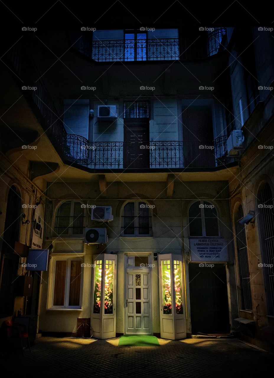 A beautiful courtyard