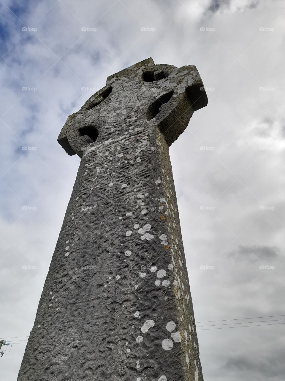 High Cross Ireland, christian, certified, historic sites in irish countryside