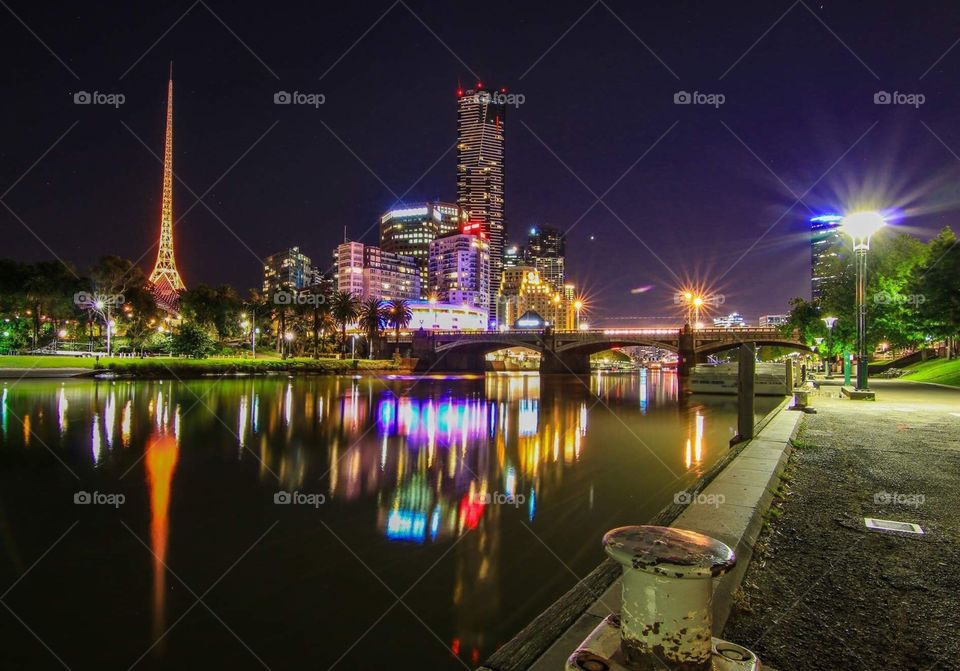 View from yarra river