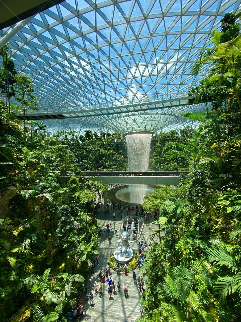 The beautiful jewels changi airport 