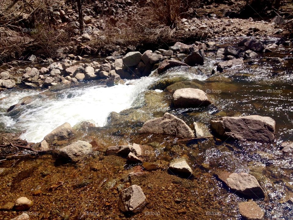 Water, Stream, River, No Person, Nature