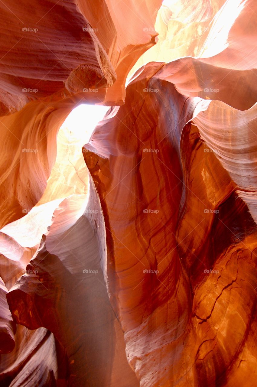 Light In Antelope Canyon 