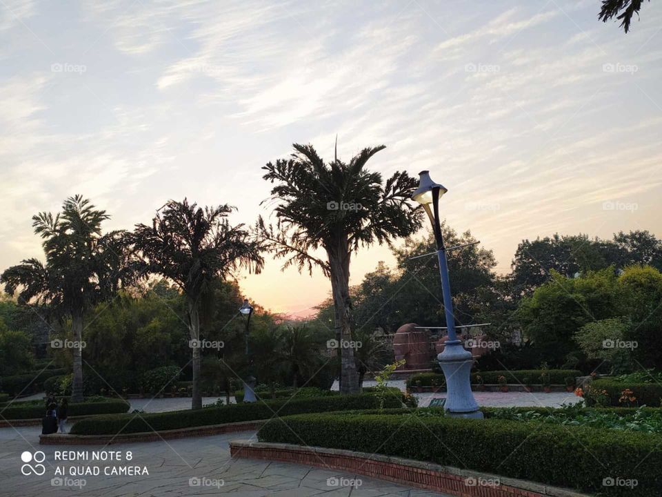 sunset is the beautiful portrait by nature