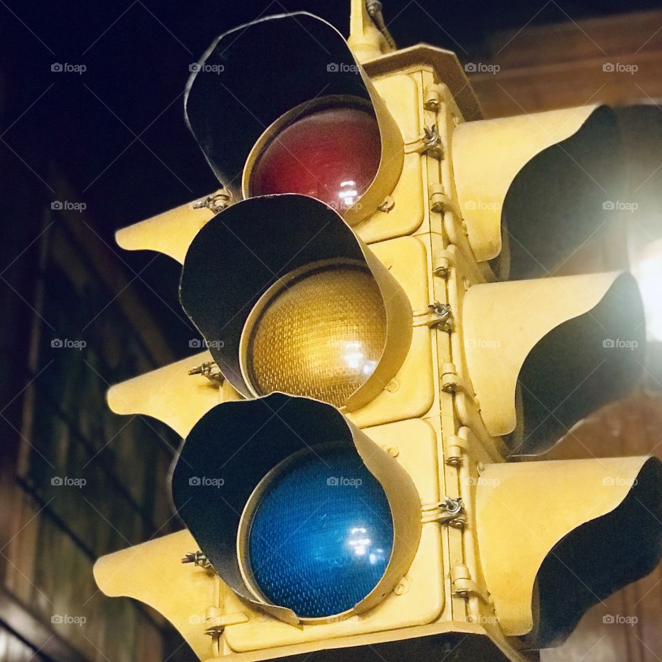 classic traffic light