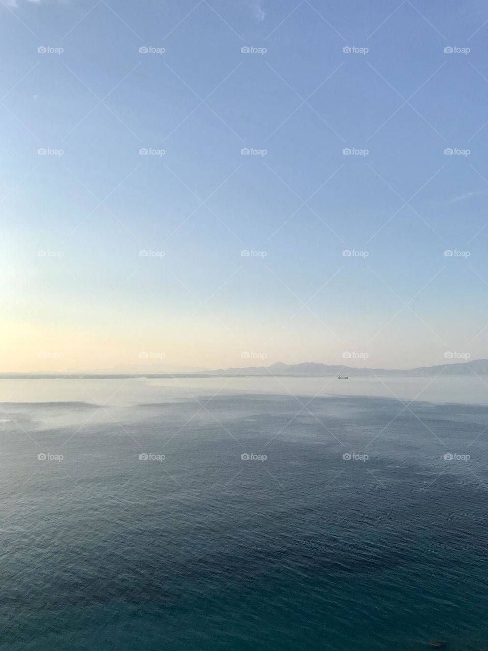 View from Monte Smith, Rhodes island 