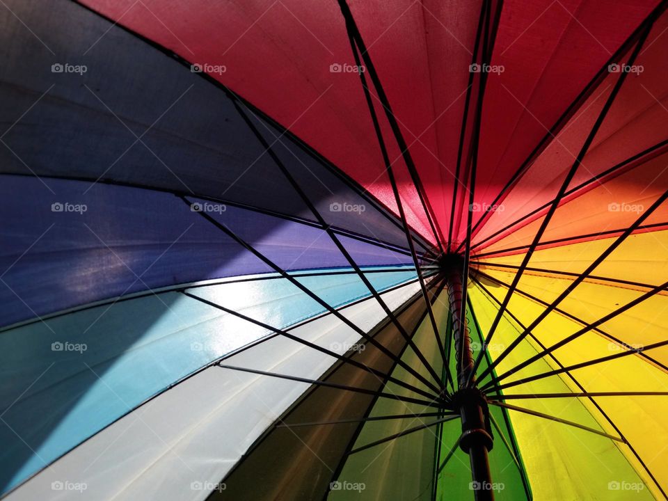 colorful umbrella