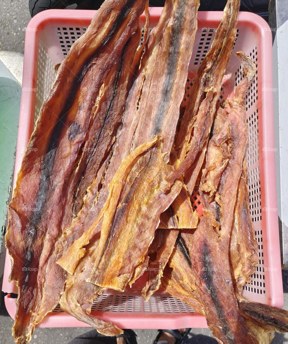 fresh fish in the market