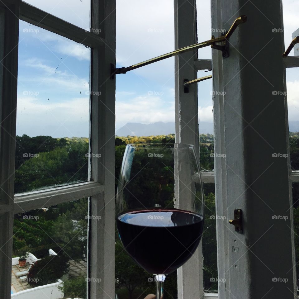 Wine and a view...