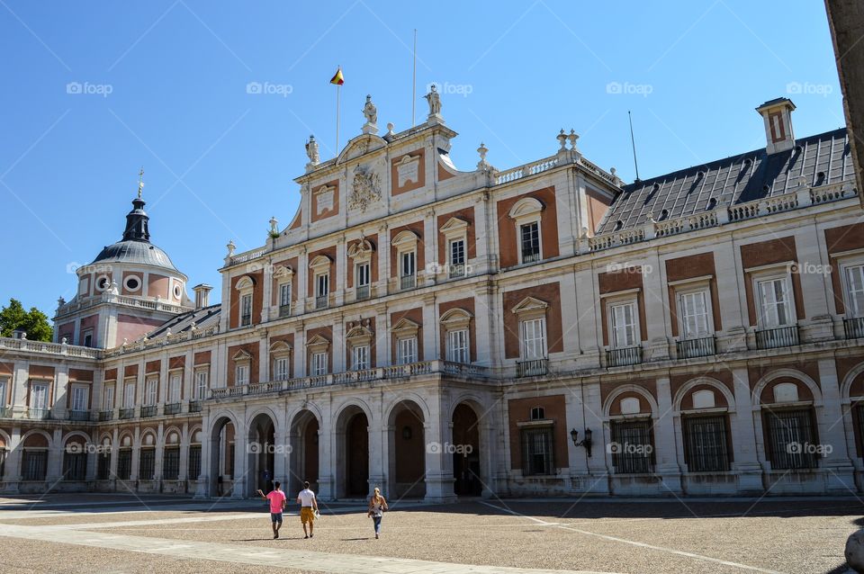 Palacio Real de Aranjuez. Palacio Real de Aranjuez (Aranjuez - Spain)