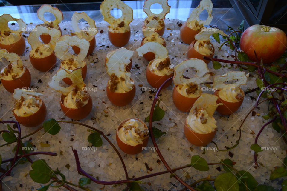 Gourmet Apple Desserts at A Party
