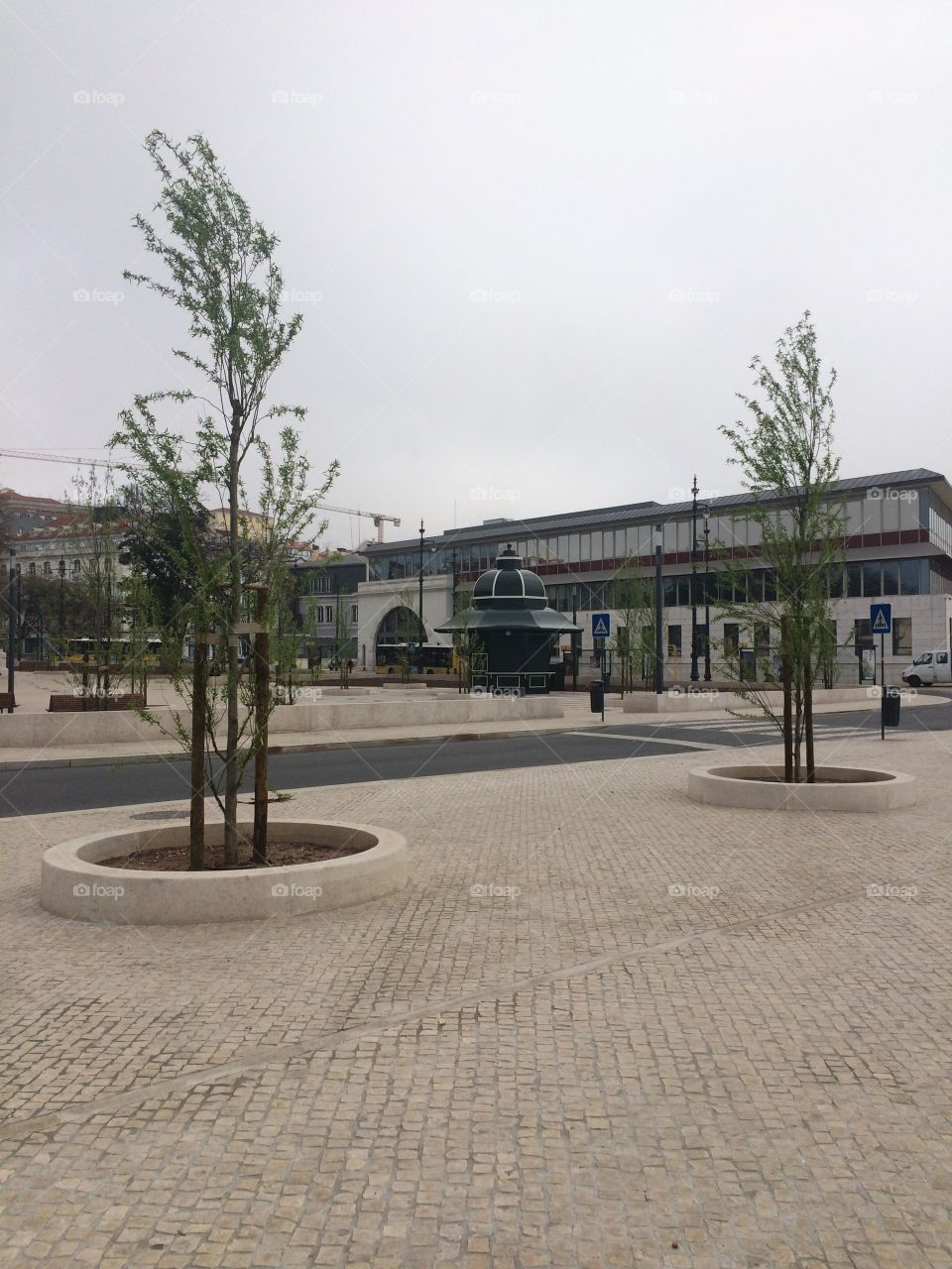 Cais Sodre at Lisbon 