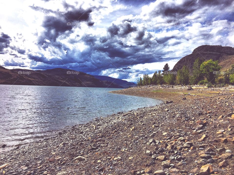 Beautiful beach hike 