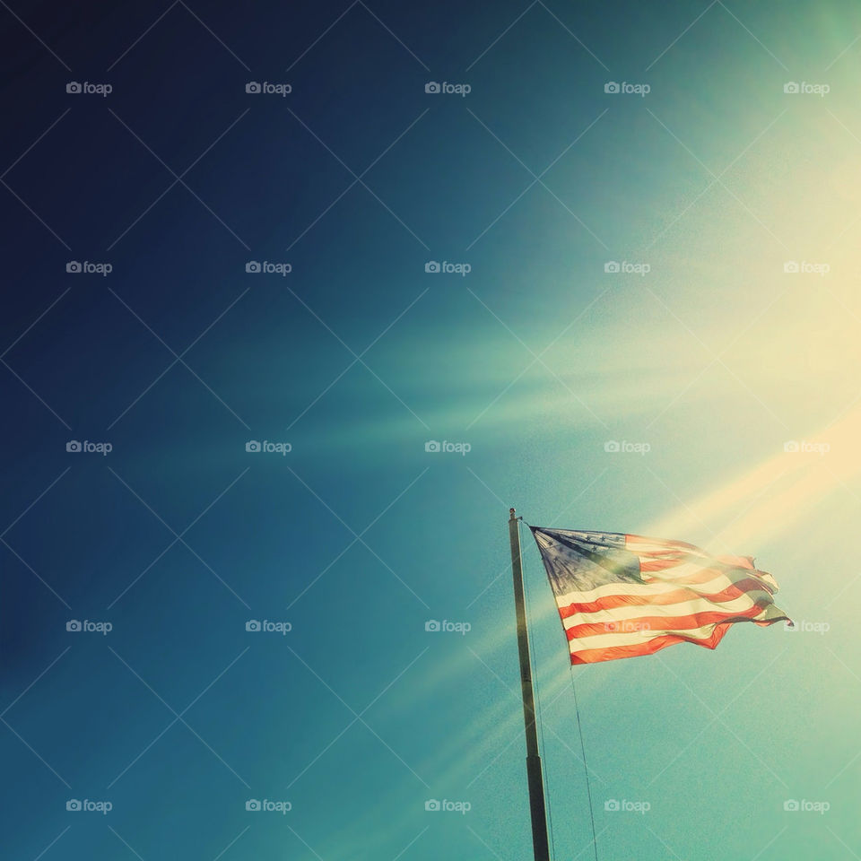 sky spring blue red by tom_yo