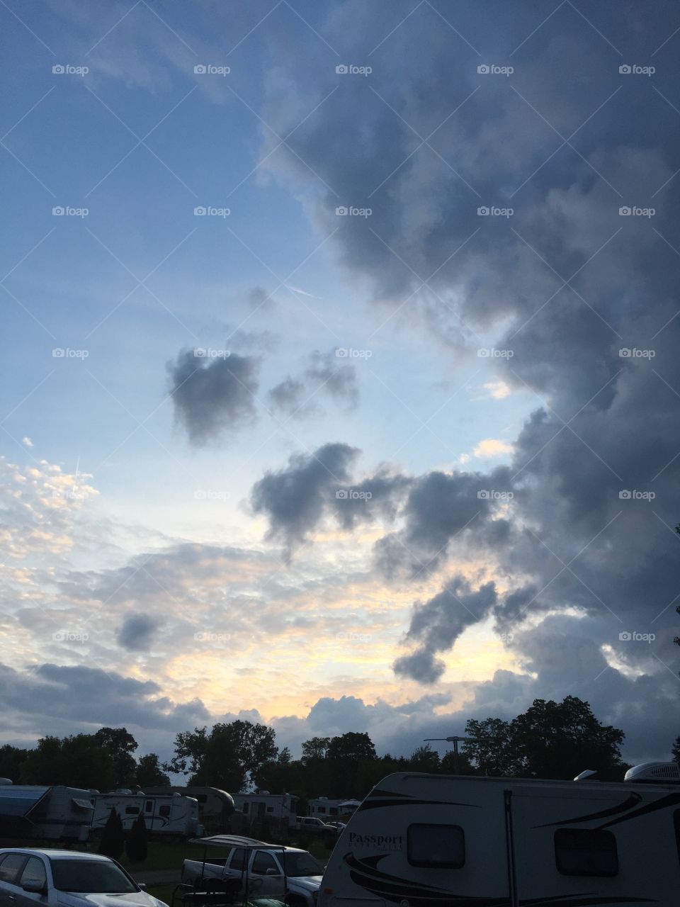 Clouds... heart in the sky