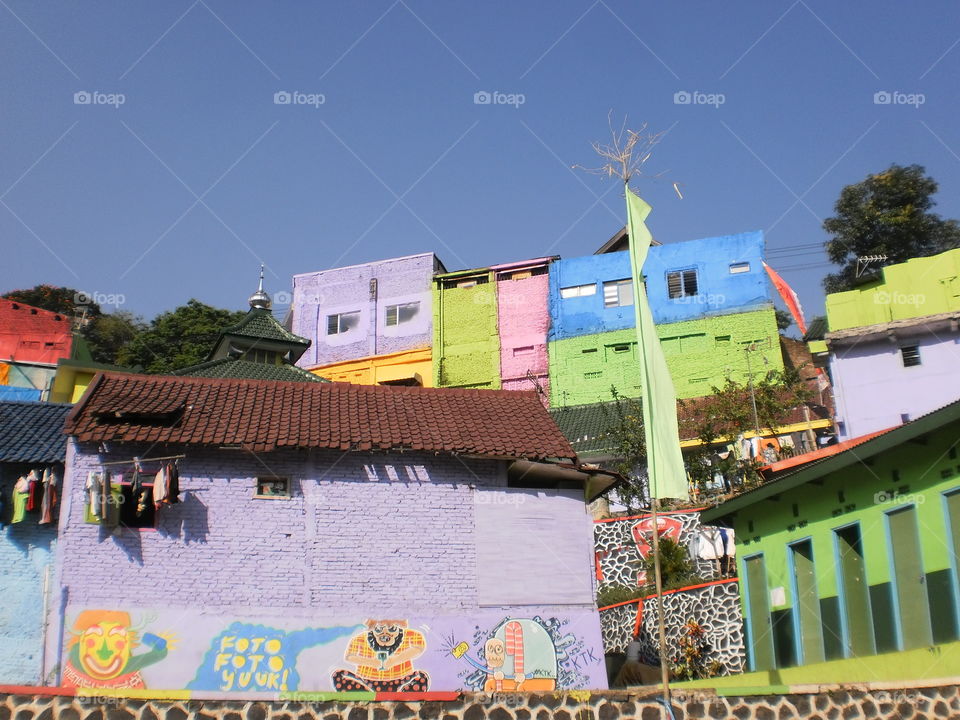 Painting ( Jodipan Colour Village ) 2016