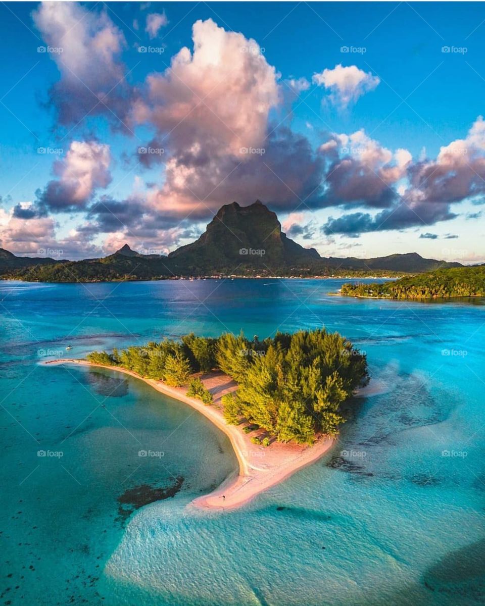 Bora Bora, French Polynesia.