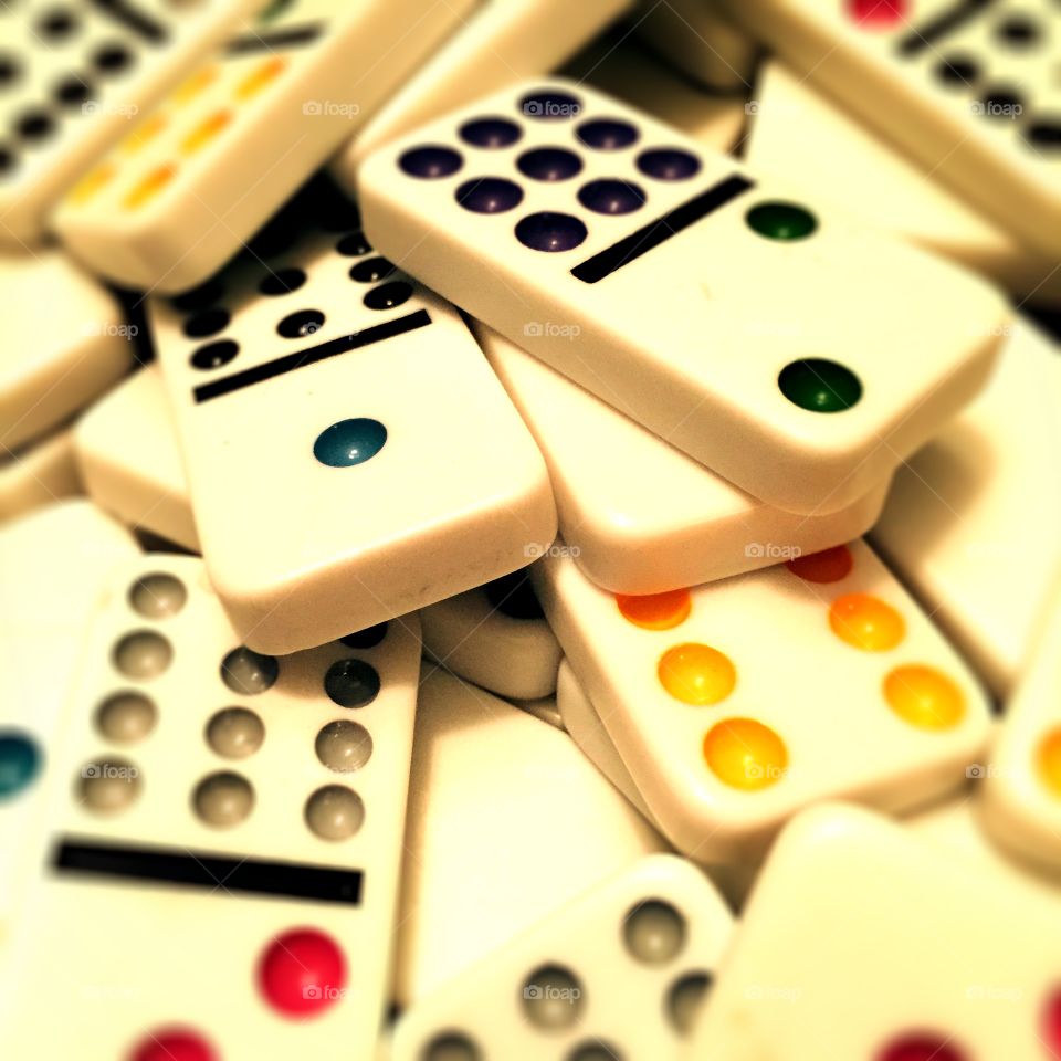 Dominoes . Game night 