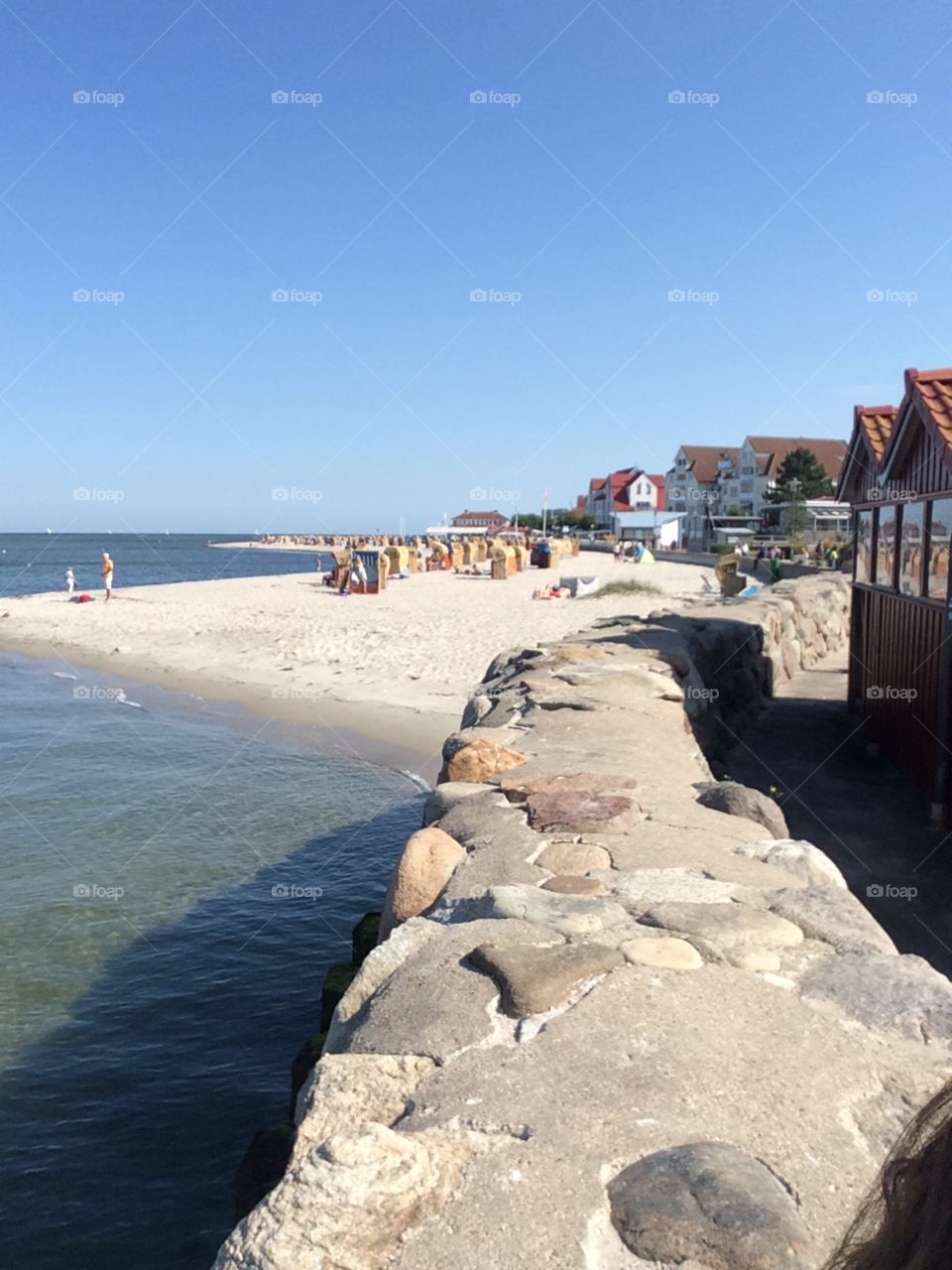 Beach in Northern Germany 