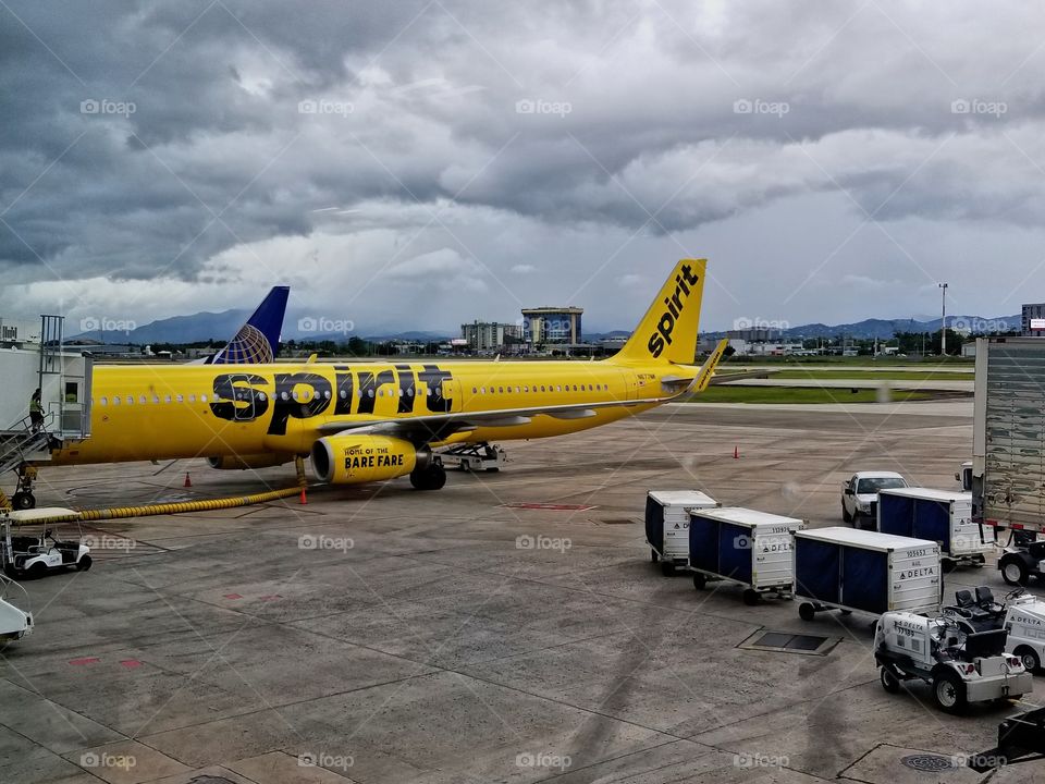 Spirit Airlines..Tarmac