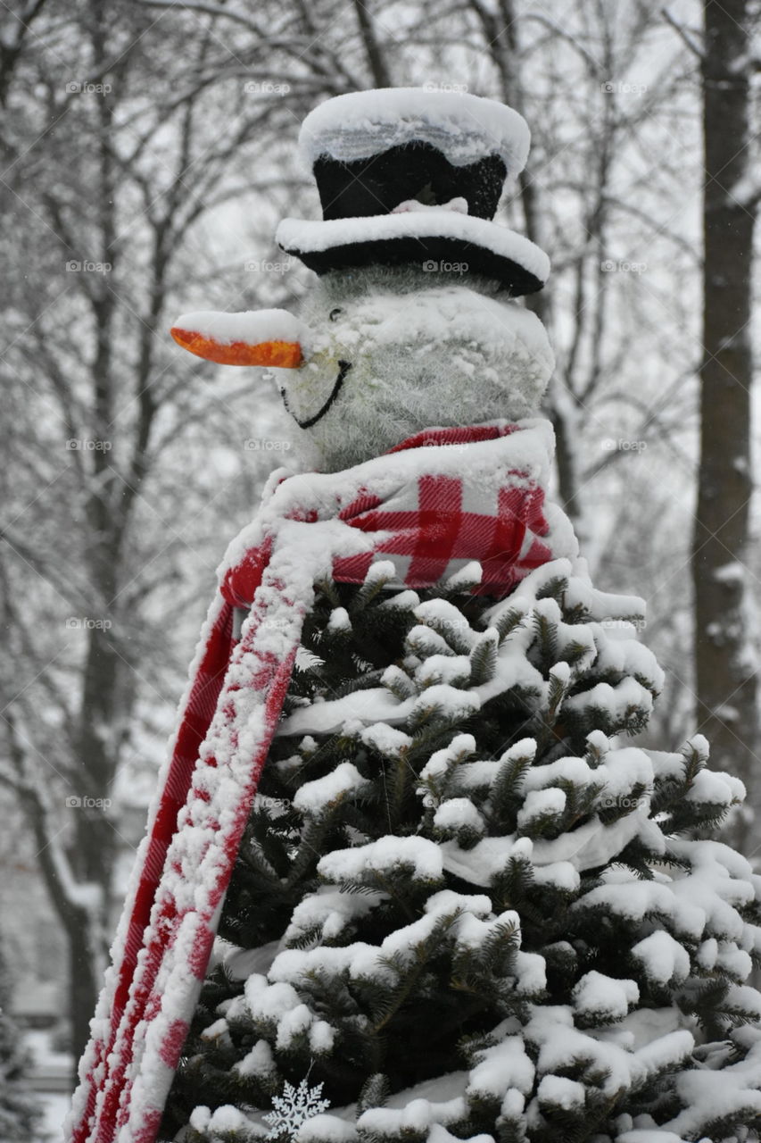 snowman tree