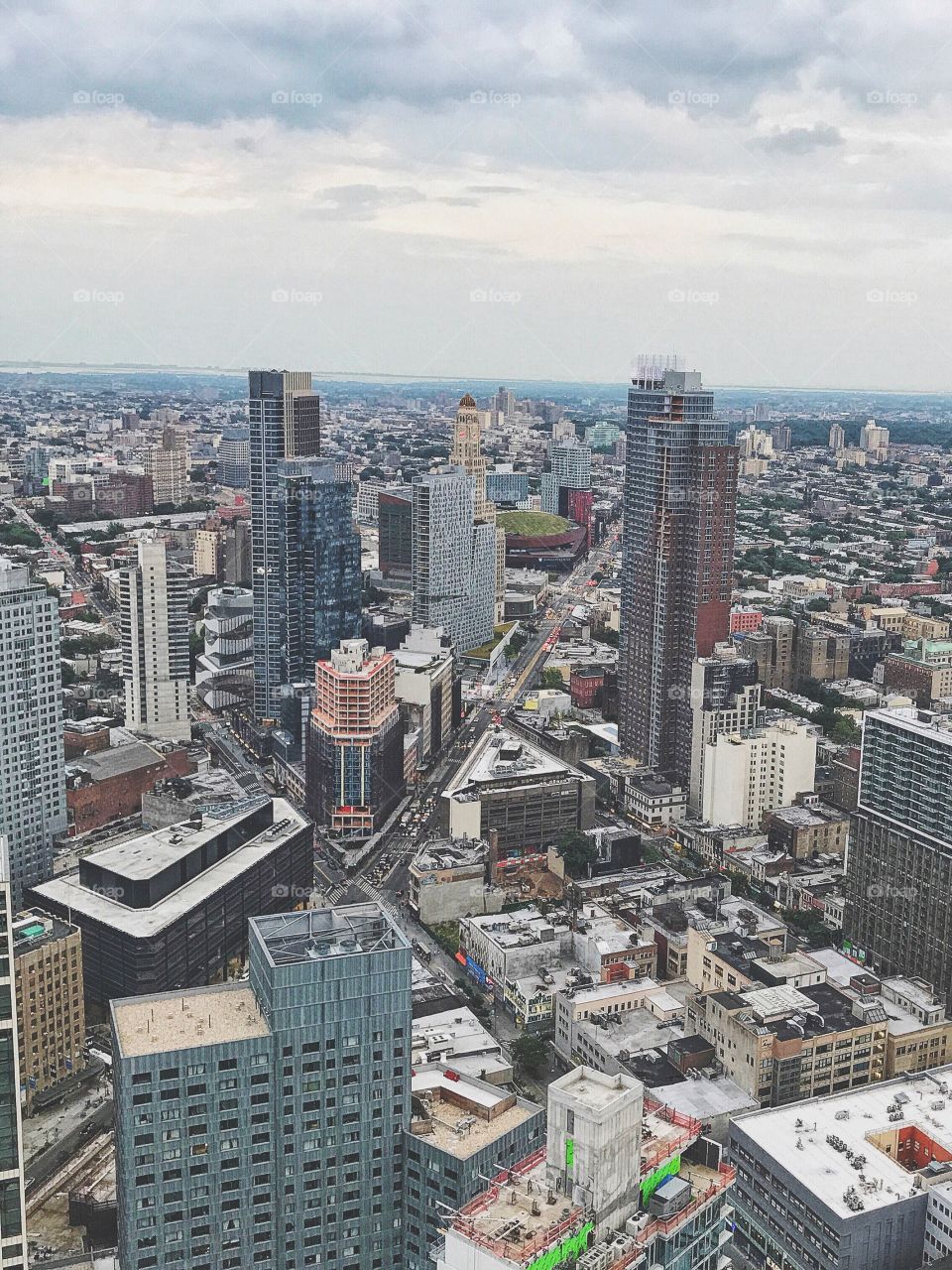 Downtown Brooklyn from above...