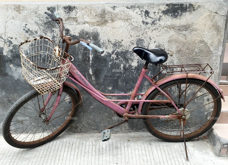 Bicycle at Dapeng Ancient Village - Shenzhen, China