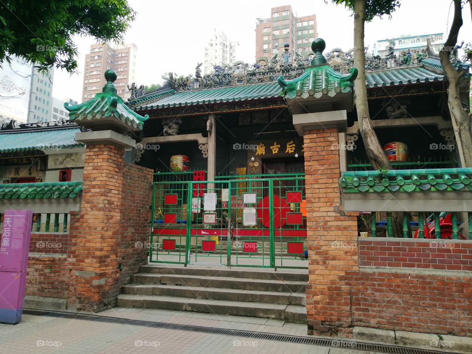 Tin Hau temple in Yau Ma Tei, Hong Kong