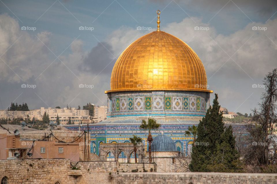 View of dome of the rock