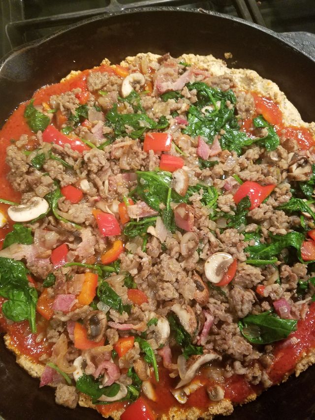 Gluten free pizza