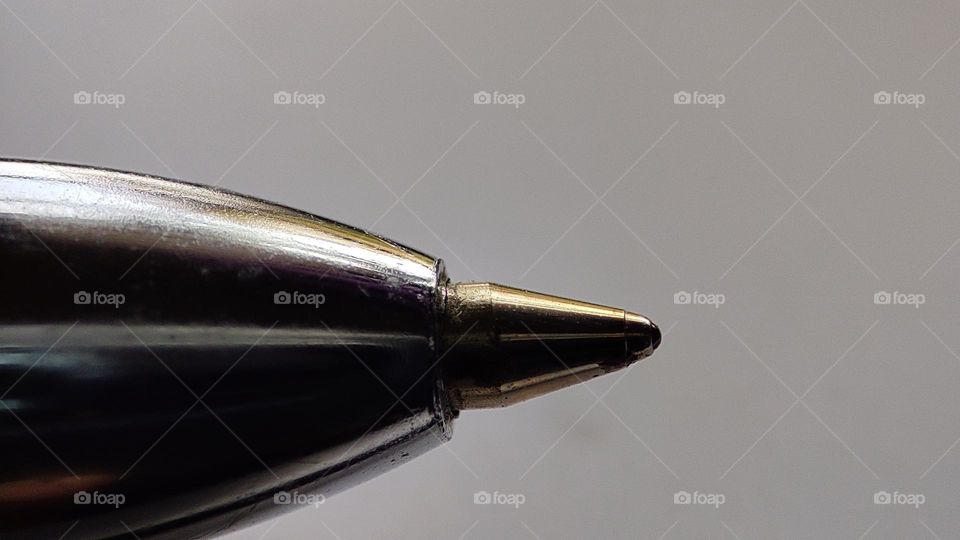Pen metal tip or nib