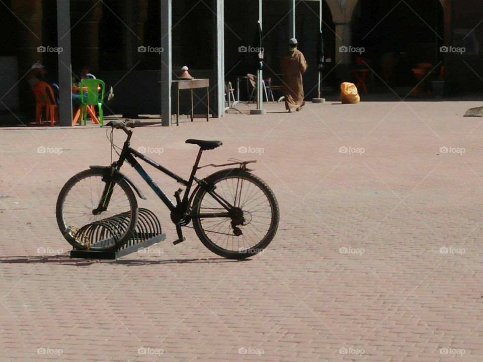 Lonely bicycle