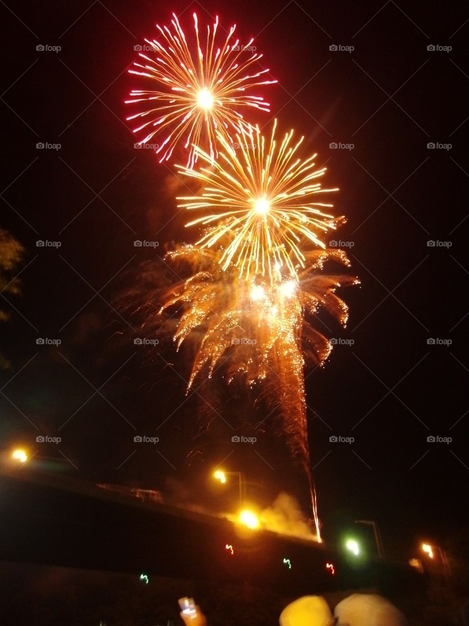 Fireworks in Kingston, NY