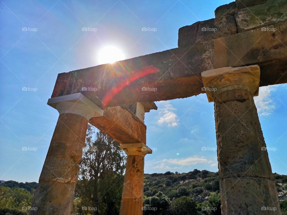 Ancient Temple of Vravronias Artemidos