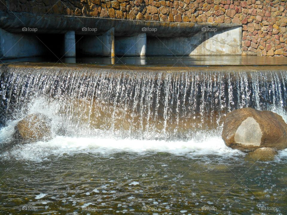 Water, River, Waterfall, Stream, Flow