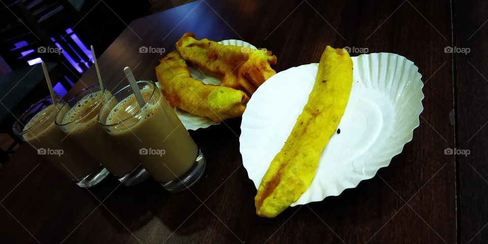 Tea + Banana Fry