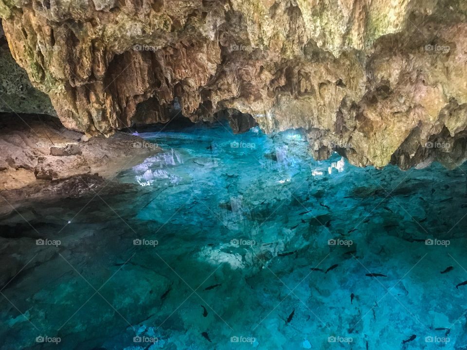 Underground River - Cancun, Mexico 
