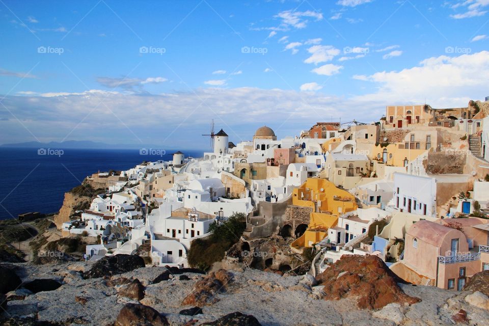 Santorini skyline
 