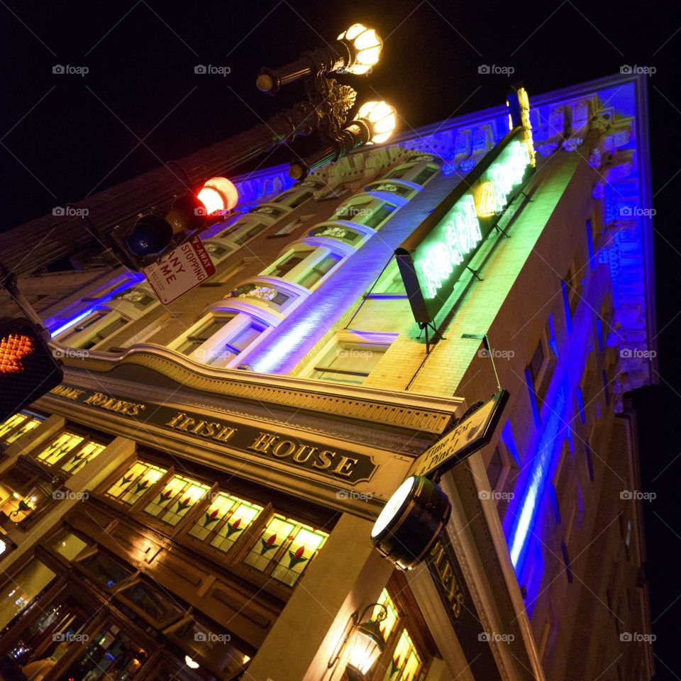 Light, Casino, Illuminated, City, Evening