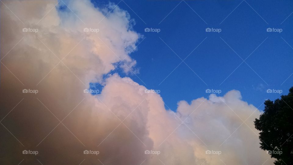 Cloud 17. The sky put on a spectacular show at sundown.