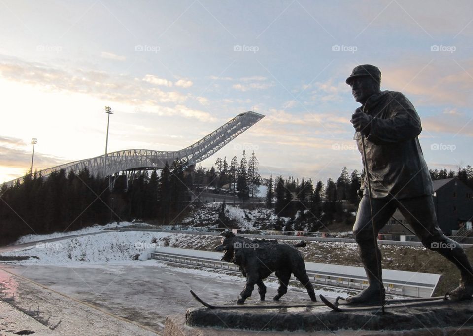 Holmenkollen ski arena