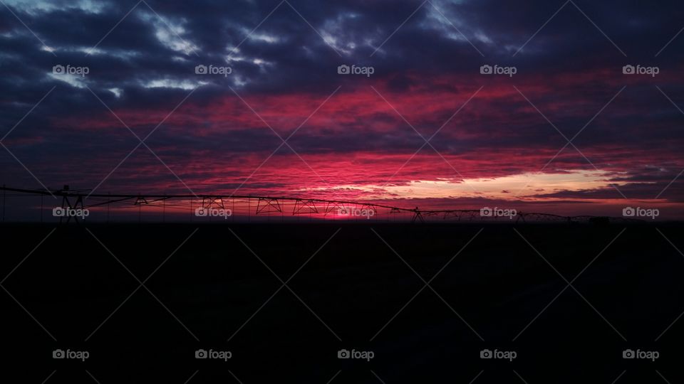 sunset in Tikveš