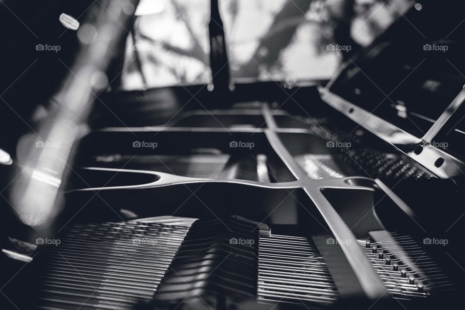 Piano abstract 