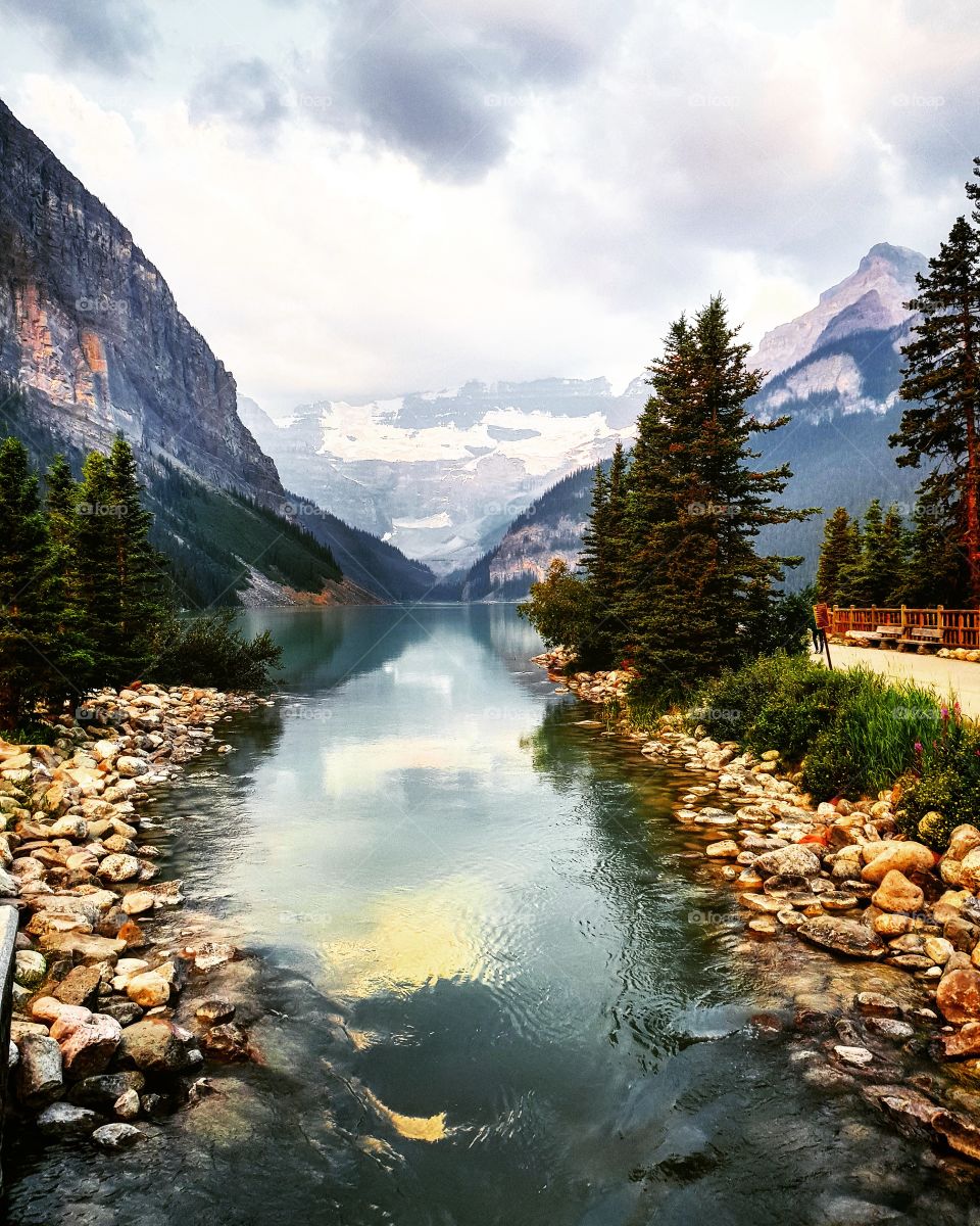 Lake Louise in the morning