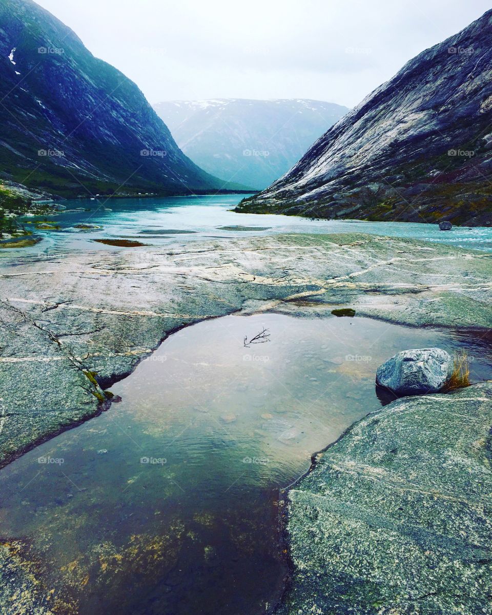 Hiking to Nigardsbreen 