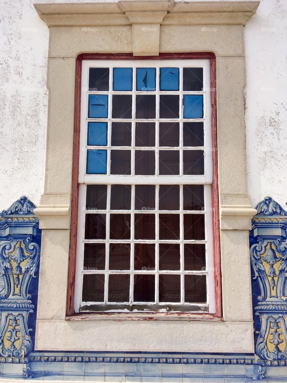 Centenary Window with tiles